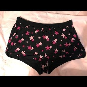 Torrid Charcoal Grey & Purple Star Foxy Sleep Short